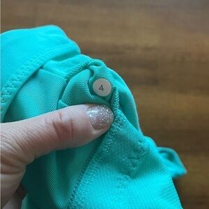 Elegant Teal Mini Dress